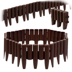 Obrzeże ogrodowe Plonos 220 cm PL-961 brązowe