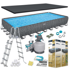 Basen stelażowy ogrodowy 956 x 488 x 132 cm 11w1 Bestway 561KJ