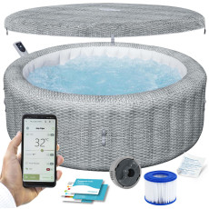 Dmuchane SPA Lay-Z Bali Grey 6 osobowe Bestway 6001N