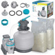Pompa piaskowa 11355 L/h + Piasek 50kg Bestway