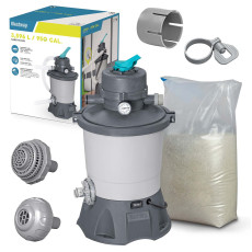 Pompa piaskowa 3596 l/h + Piasek 25kg Bestway