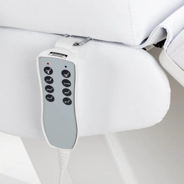 Косметологическое кресло Azzurro Lux 4m White Косметологическое кресло Azzurro Lux 4m White