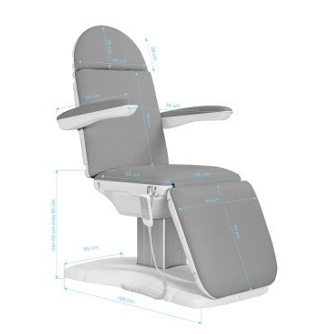 Косметологическое кресло Sillon Eclipse Grey