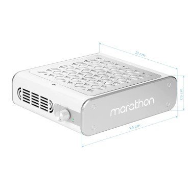Маникюрный пылесборник Marathon Olimp 65W White