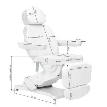 Косметическое кресло Sillon Classic с подогревом Косметическое кресло Sillon Classic с подогревом