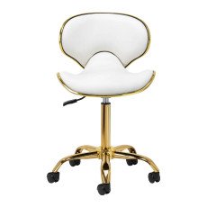 Косметический стул Q-4599G White