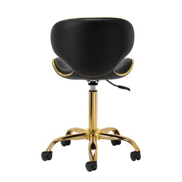 Косметический стул Q-4599G Black Косметический стул Q-4599G Black