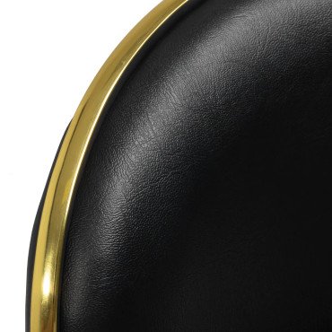Косметический стул Q-4599G Black Косметический стул Q-4599G Black