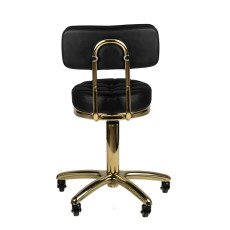 Косметический табурет AM-961 Gold Black