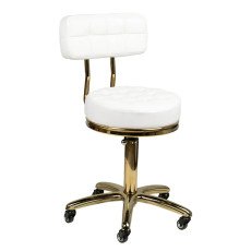 Косметологическое кресло AM-961 Gold White