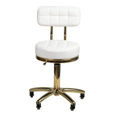 Косметологическое кресло AM-961 Gold White