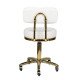 Косметологическое кресло AM-961 Gold White