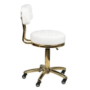 Косметологическое кресло AM-961 Gold White