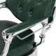 Friziera krēsls Gabbiano President Green Chrome