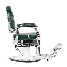 Парикмахерское кресло Gabbiano President Green Chrome