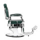 Friziera krēsls Gabbiano President Green Chrome