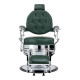 Friziera krēsls Gabbiano President Green Chrome