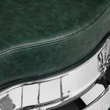 Friziera krēsls Gabbiano President Green Chrome