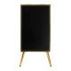 Помощник парикмахера Gabbiano Trix Gold Black
