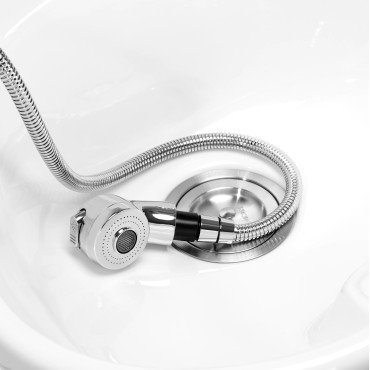 Мойка с креслом Gabbiano Trycho Black