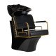Мойка с креслом Gabbiano Prato Gold Black