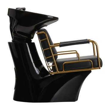 Мойка с креслом Gabbiano Prato Gold Black