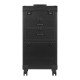 Тележка для парикмахера Gabbiano V21 Black Тележка для парикмахера Gabbiano V21 Black