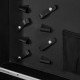 Тележка для парикмахера Gabbiano V21 Black Тележка для парикмахера Gabbiano V21 Black