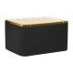 Мойка с креслом Gabbiano Emma Black Gold