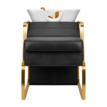 Мойка с креслом Gabbiano Emma Black Gold