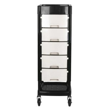 Friziera ratiņi Gabbiano FT65 Black White