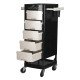 Friziera ratiņi Gabbiano FT65 Black White