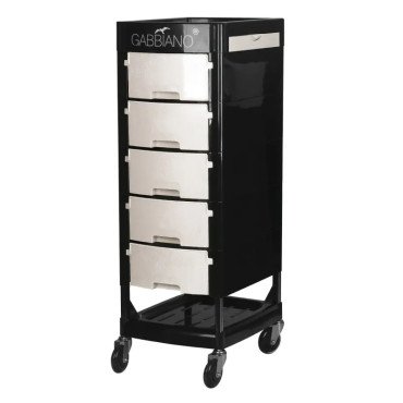 Friziera ratiņi Gabbiano FT65 Black White