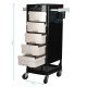 Friziera ratiņi Gabbiano FT65 Black White