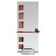 Парикмахерская консоль Gabbiano B058 Cherry