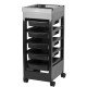 Тележка для парикмахера Gabbiano 048A Black