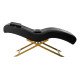 Кресло для наращивания ресниц Sillon Alba Black/Gold
