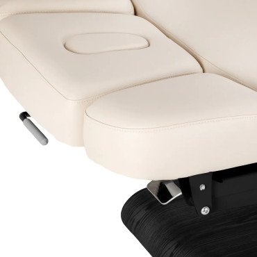Электрическая косметологическая кушетка Sillon Relax Cream/Black