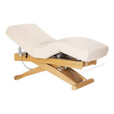 Электрическая косметологическая кушетка Sillon Siesta Cream/Brown