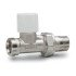 Balansventilis DD31/A taisns, 1/2"x G3/4EK