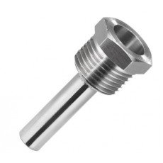 Čaula termometram 1/2" 25bar, Inox316