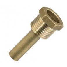 Čaula termometram 1/2" 25bar,  misiņš