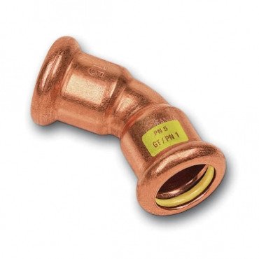 SANHA-Press® Gas līkums 45°FF, 10041