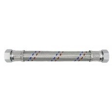 Lokanais savienojums 1"FF DN25, cinkota tērauda pinums