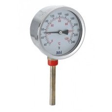 Termometrs HVAC, vertikāls