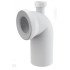 WC līkums ar pieslēgu 90° A90-90P40