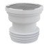 WC pieslēgs taisns A991